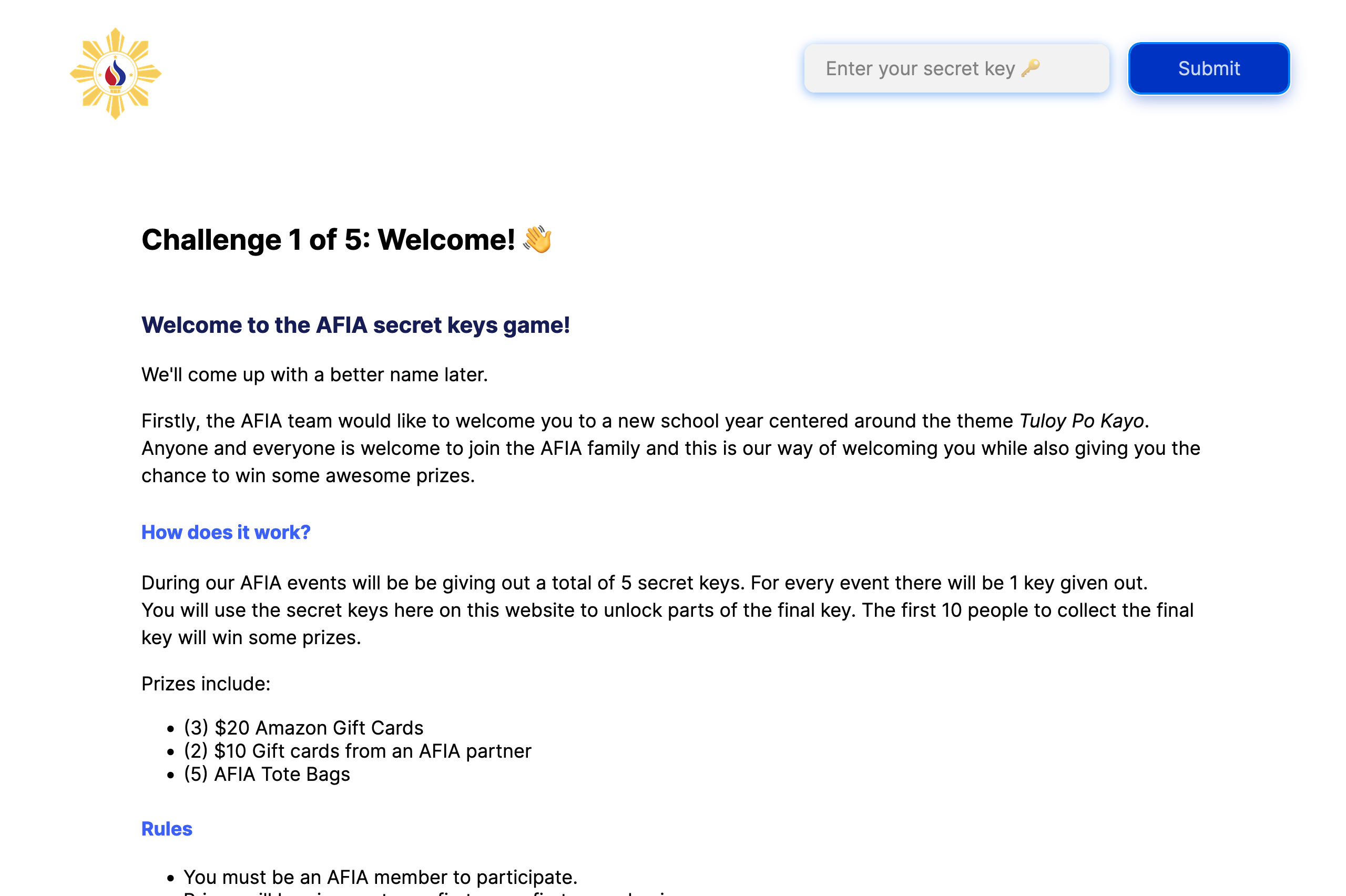 An image of the Digital Scavenger Hunt project.